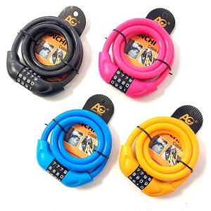 ANTIVOL DE VÉLO publicitaire AVEC CODE CODE FIXATION SOLIDE ÉPA