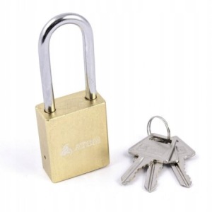 Cadenas promotionnel atomisé bruni de 40mm