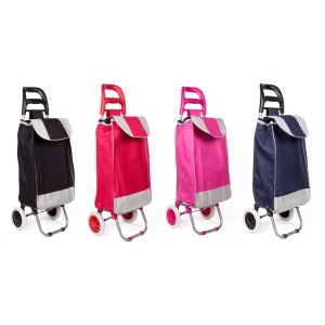 Chariot de courses personnalisé 96 x 34 x 21 cm couleur fun