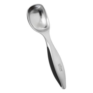 cuillere glace personnalisée zinc silver pro, gris