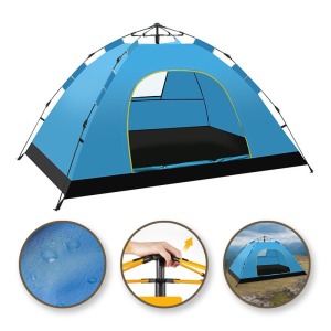Tente de camping publicitaire pliante pour 2-3 personnes, 200x1