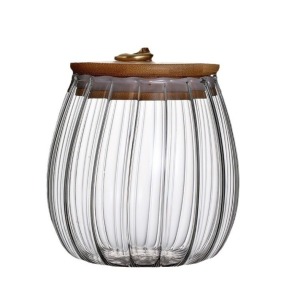 Sucrier, récipient à parois ondulées Ryflowa