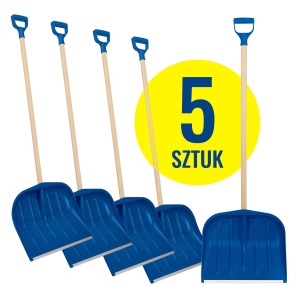Ensemble de 5 pelles à neige personnalisables pour le déneigement a