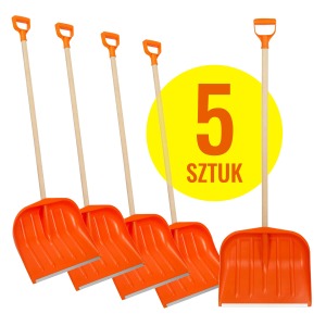 Ensemble de 5 pelles à neige personnalisées pour le déneigement a