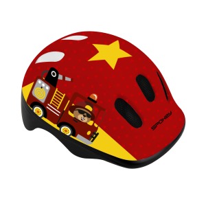 Casque pour enfant Spokey FUN Fire Department