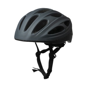 Casque de vélo avec logo adulte taille M 54-58 cm gris fon