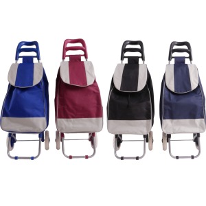 Chariot de courses avec logo 94 x 35 x 27 cm