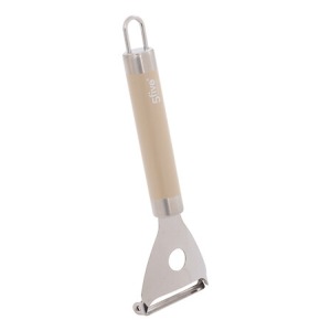 eplucheur publicitaire rasoir solstice, beige