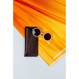 Etui personnalisable à lunettes en cuir