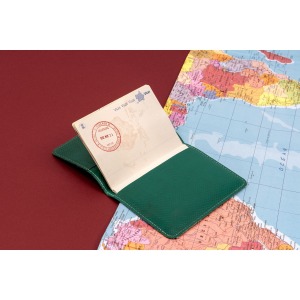 Etui de passeport / Etui de carte-grise bache Yourcenar