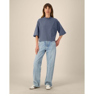 Stella Raya - Le t-shirt femme personalizzabile court en coton recyclé