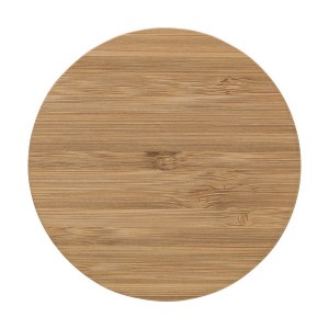 Chargeur personnalisé rapide sans fil en bambou