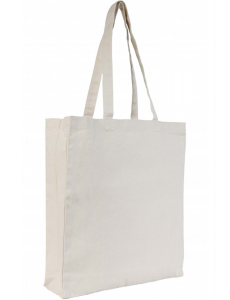 Sac coton avec soufflets