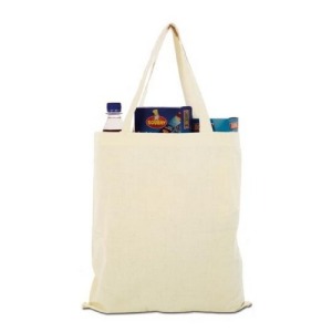 Tote bag coton à anses courtes 110g/m²