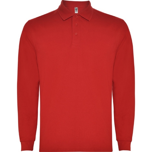 long sleeve polo with button cuffs