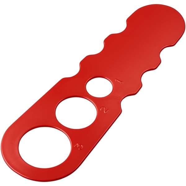 Doseur Spaghettis Fackelmann | Mesureur Acier Inox 1-4 Personnes | 18,5x6,5cm | Évite Le Gaspillage