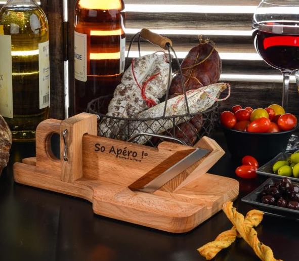 Guillotina de salchichas con bandeja personalizable, Guillotinas y  cortadoras de salchichas, Accesorios de cocina