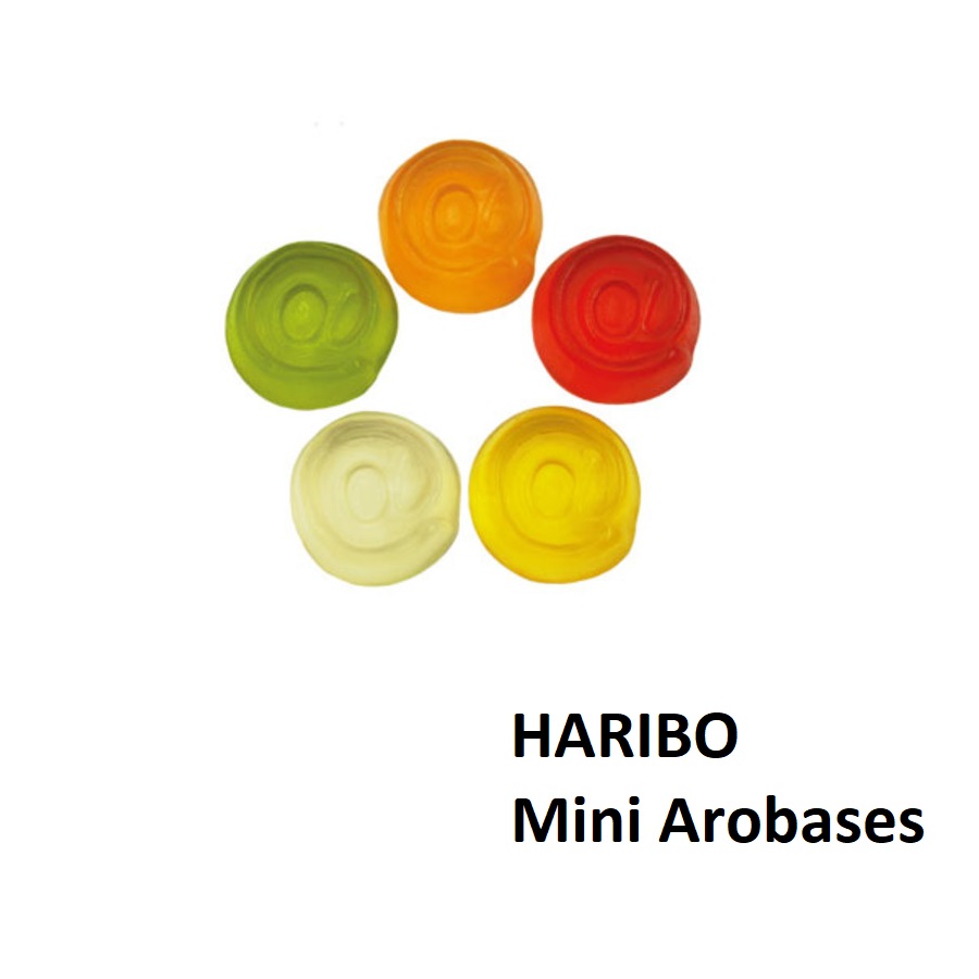 Bonbon Haribo, Goodies, Sachet de haribo formes standards 6,5 g  personnalisable