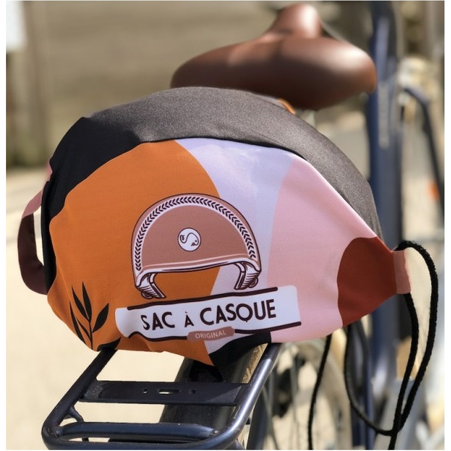 Housse de casque, Cadeau d'entreprise, Housse de casque publicitaire de  vélo