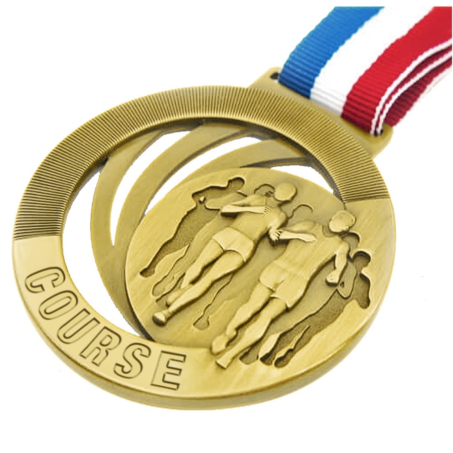 Colgador de medallas de maratón para correr personalizado