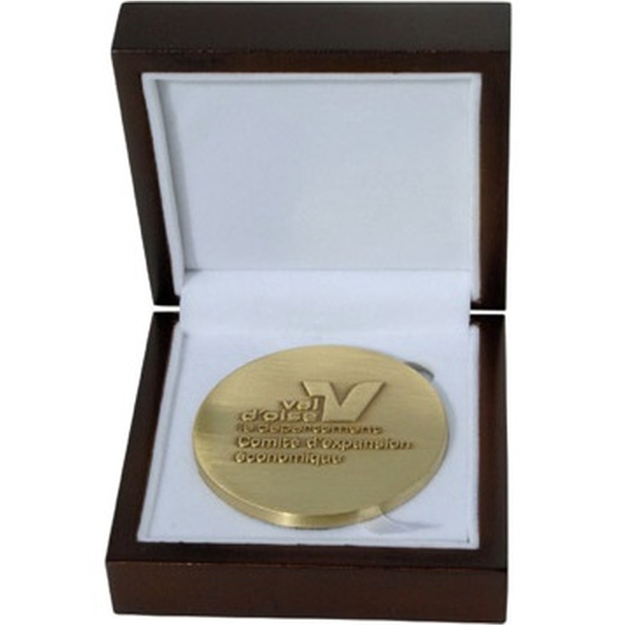 Médaille Géante 70mm – 10 Ans De L'Euro – Argenté Et Or – Tirage PP (Allemagne)