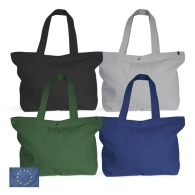 Strandtasche Farbe aus Bio-Baumwolle gots europäische Herstellung