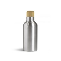 500ml-Flasche aus Edelstahl und Bambus