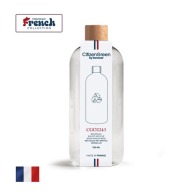 750ml-Flasche aus 100% recyceltem PET, hergestellt in Frankreich