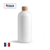 BOUTEILLE 75CL BLANCHE RPET - FABRICATION FRANCE