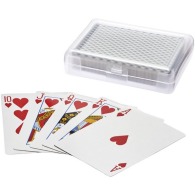 Reno card game with case