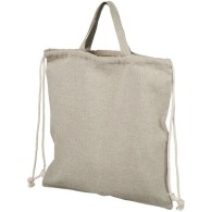 Logoté backpack in recycled cotton 150g
