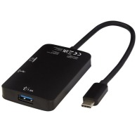 ADAPT Aluminium Type-C Multimedia Adapter (USB-A / Type-C / HDMI)