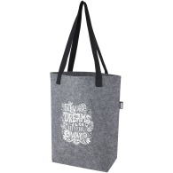 Felta Einkaufstasche mit breitem Boden mit 12 L Fassungsvermögen aus GRS-zertifiziertem recyceltem Filz
