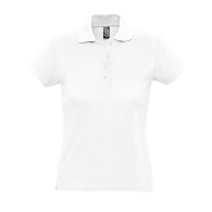 Polo femme blanc sol's - passion