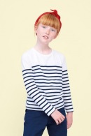 Camiseta de rayas de manga larga para niño - MATELOT LSL KIDS