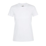 T-Shirt, Damen, Rundhalsausschnitt - REGENT WOMEN (Weiß - 3XL)
