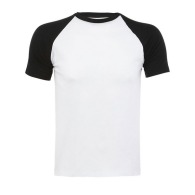 Zweifarbiges Herren-T-Shirt mit Raglanärmeln - FUNKY (3XL)