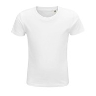 CRUSADER KIDS - Tee-shirt enfant jersey col rond ajusté - Blanc