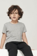 T-shirt enfant personnalisable ajusté 100% coton bio Crusader