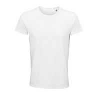CRUSADER MEN - Tee-shirt homme jersey col rond ajusté - Blanc 3XL