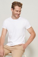 EPIC - Camiseta unisex ajustada de cuello redondo