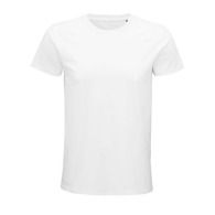 PIONEER MEN - Tee-shirt homme jersey col rond ajusté - Blanc 3XL