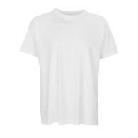 Tee-shirt blanc homme 100% coton bio boxy