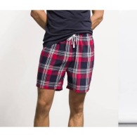 MEN'S TARTAN LOUNGE SHORTS - Short de pyjama personnalisable homme