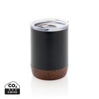 Kleine Kaffeetasse aus Kork und recyceltem Stahl RCS
