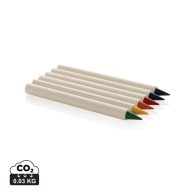 Set de 6 crayons de couleur personnalisables GRS Infinity Micki