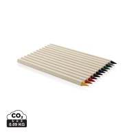 Set de 12 crayons de couleur personnalisés GRS Infinity Micki
