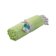 Serviette de plage / Paréo en coton recyclé de 180 g/m2