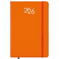 Agenda journalier publicitaire 2026 avec couverture rigide en PU