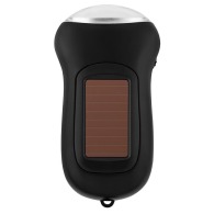 Dynamo-/Solar-Taschenlampe 